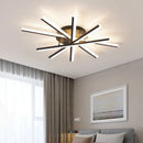 Axyaa LED Ceiling Chandelier Modern Indoor Lighting for Living Room Bedroom Hallway