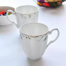 Axyaa Pumpkin Design Bone  Coffee Cup, 400ML Thermal Porcelain Mug
