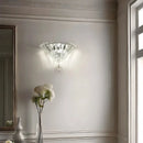 Axyaa High-End Crystal Wall Lamp for Living Room Bedroom Corridor Sofa Wall