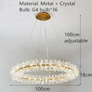 Axyaa Luxury Crystal Chandelier, Wall & Lobby Lamp Set