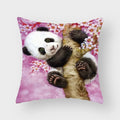 Axyaa Cute Animal Print Cushion Cover 45x45cm for Home Sofa Décor