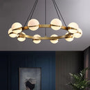 Axyaa Nordic Chandeliers Dining Room Pendant Lights Ceiling Fixture