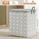 Axyaa Foldable Closet Organizer Bag with Handle for Clothes, Blankets, and Pillows