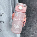 Axyaa Large Capacity Straw Water Bottle - BPA Free, Leak-proof, Portable Drinkware