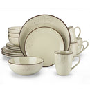 Axya Navia Stoneware Ceramic Dinnerware Set: Dinner, Dessert Plate, Bowl, Mug Tableware