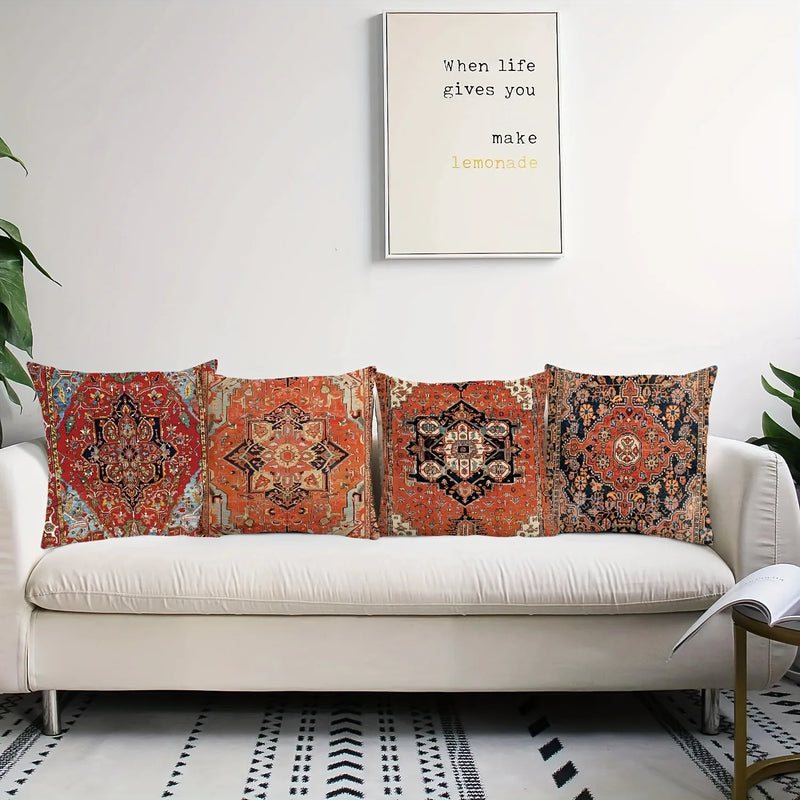 Axyaa Bohemian Ethnic Style Pillowcase for Home Décor