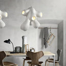Axyaa Nordic Resin LED Chandelier for Stylish Living Room Decor