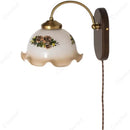 Axyaa LED Glass Wall Lamp | Retro Bedroom Living Room Decor Light