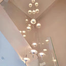 Axyaa LED Chandeliers: Modern Pendant Lights for Living Room and Dining Room