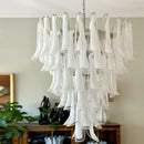 Axyaa Glass Villa Ceiling Pendant Lamp Set for Living Room and Staircase