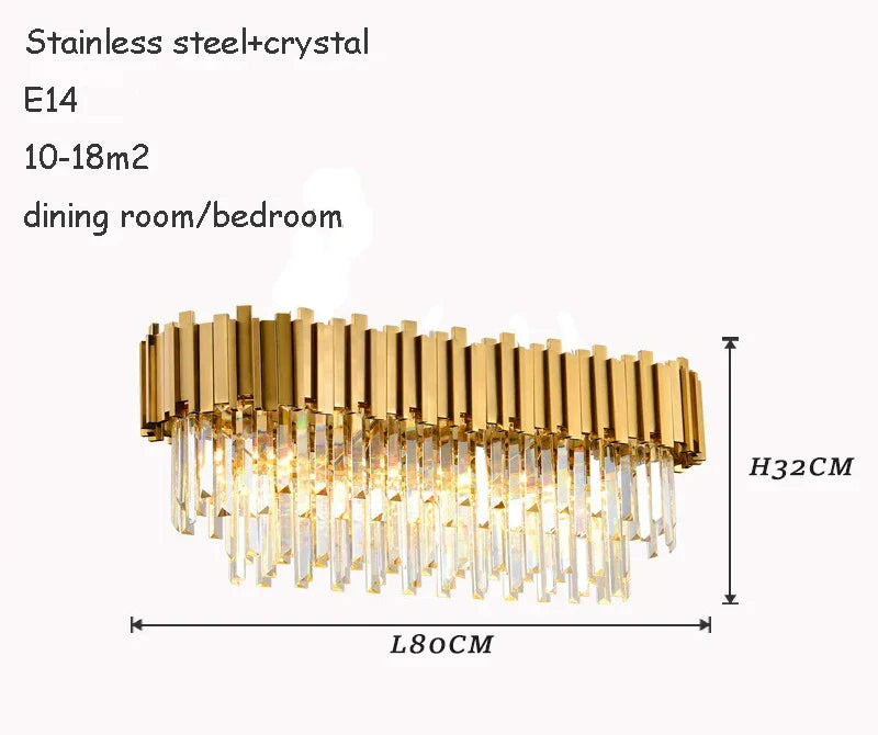Axyaa Silvery Crystal Ceiling Chandelier for Luxury Home Decor.