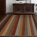 Axyaa Striped Living Room Carpet: High-grade, Fashionable, and Creative Rug for Sofa, Coffee Table