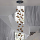 Axyaa Modern Dining Room Pendant Lights, Indoor LED Chandelier Ceiling Lamp
