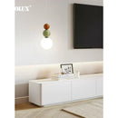 Axya Nordic Red Pendant Light for Master Bedroom, Bar, or Restaurant Decor