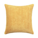 Axyaa Striped Corduroy Cushion Cover - Classic Sofa Bed Decoration Pillowcase