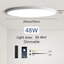 Axyaa Smart LED Ceiling Light Fixture for Bedroom & Living Room Decor