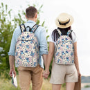 Axyaa Kids Backpack: Stitch Pink Angel School Daypack for Students.