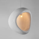 Axyaa Modern White Line Pendant for Living Room, Bedroom, and Restaurant