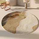 Axyaa Smudged Marble High-End Luxury Carpet: Fluffy Soft Rug for Living Room, Bedroom & More