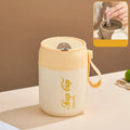 Axyaa Stainless Steel Thermal Lunch Box with Leak-Proof Design and Spoon