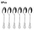Axyaa 30-Piece Stainless Steel Cutlery Set - Elegant Western Dinnerware