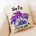 Axyaa Summer Linen Pillowcase for Home and Office Decoration