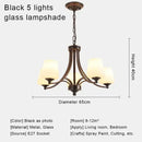 Axyaa Crystal Golden Pendant Lights - Modern Minimalist American Light Luxury Fixtures