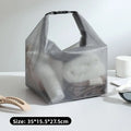 Axyaa Clear Travel Toiletry Bag - Waterproof Makeup Organizer & Swimming Wash Bag