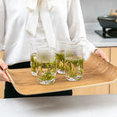 Axyaa Water Willow Bakery Tray: Stylish Rectangle for Hotel & Restaurant