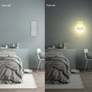 Axyaa LED Wall Light, Aluminum Acrylic Hardwire Sconces for Bedroom, Living Room