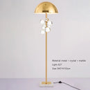 Axyaa LED Sphere Floor Lamp for Home Decor