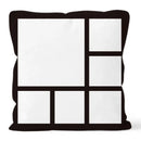 Axyaa Plaid Cat Paw Pillowcase Set
