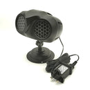 Axyaa Snowfall Projector: Double-tube Rotating Snowflake Lamp for Festive Decoration