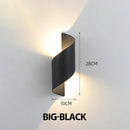Axyaa Modern LED Wall Lamp 10W Indoor/Outdoor Waterproof Sconce Light