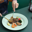 Axyaa Wheat Straw Dinner Plate: Multifunctional & Microwave Safe Kitchen Tableware
