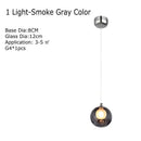 Axyaa Colorful Glass Ball Bubble Chandelier