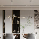 Axyaa Flexible LED Chandelier for Modern Living Spaces