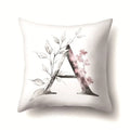 Axyaa Alphabet Cushion Cover - Kids Room Decor Throw Pillow Case