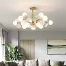 Axyaa Magic Beans Chandelier: Nordic Color Kids' Room Pendant Light