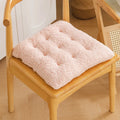 Axyaa Green Lambs Wool Floor Chair Pad - Comfortable, Cozy, and Stylish