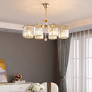 Luxury Atmosphere Crystal Chandelier for Living Dining Bedroom Villa Room Decor by Axyaa