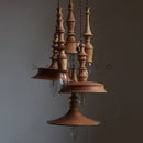 Axyaa Wooden Hanging Light Fixture for Modern Indoor Lighting
