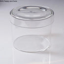 Axya Glass Jar Storage Tank Candy Jars Cotton Swab Box Organizer Jar