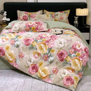 Axyaa Cotton Flower 4-Piece Bedding Set - Thickened & Large Printing