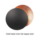 Axyaa Eclipse Scone Light: Round Wall Lamp for Bedroom