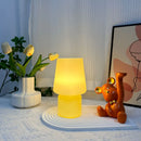 Axyaa Glass Decor Table Lamp - Bedroom & Living Room Dimmable Bedside Lighting