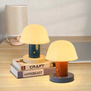 Axyaa Mushroom Nightlight: Rechargeable Colorful Lamp for Home, Bedroom, Study & Reading