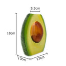 Axyaa Avocado Vase Ceramic Desk Decoration with Artificial Flowers