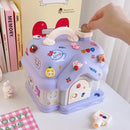 Axyaa Cute Piggy Bank Lock Box Large Size - Birthday Gift for Adults Kids Women