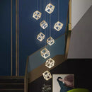 Axyaa LED Chandeliers for Modern Home Decor: Living Room Pendant Light Lamps